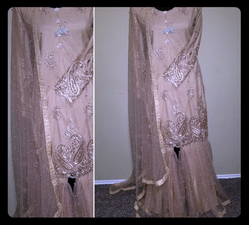 SOLD Golden Net Gharara